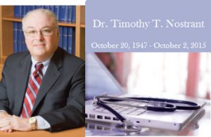 Dr. Timothy T. Nostrant