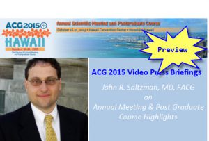 ACG 2015 Dr. Saltzman
