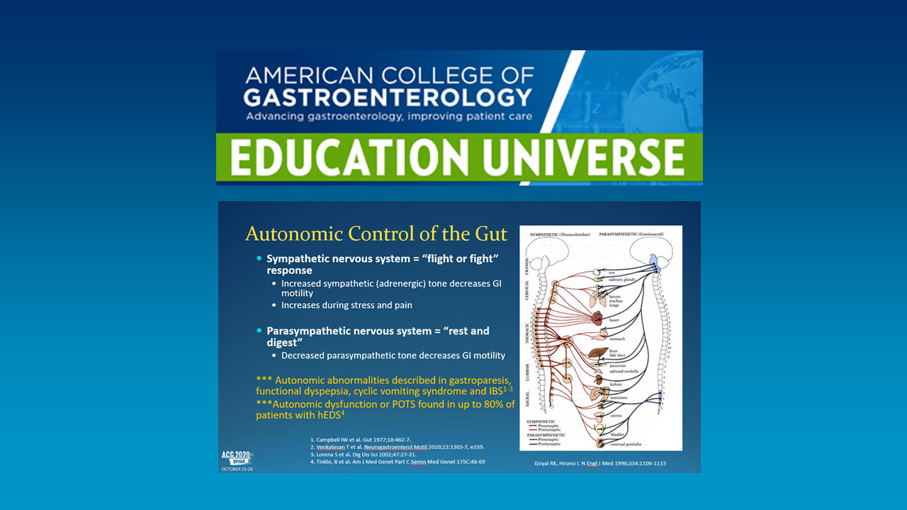 Autonomic Control of the Gut