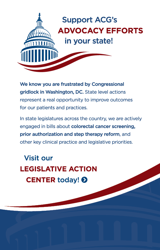 ACG Advocacy & Legislative Action